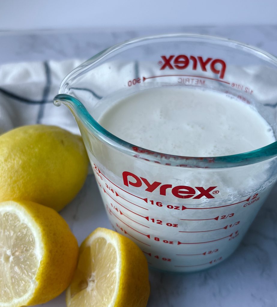 buttermilk substitute recipe
