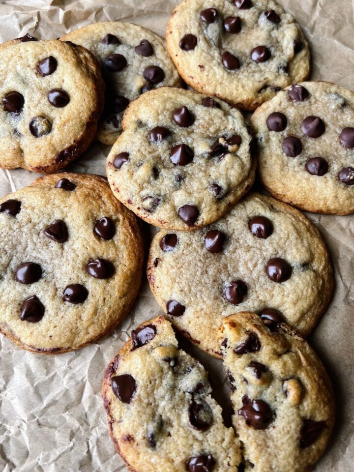 Sourdough Discard Chocolate Chip Cookies - Bake With Jamie